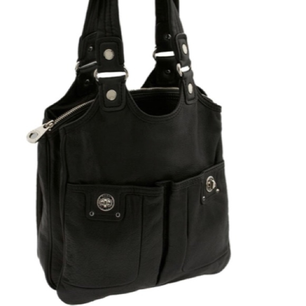 Marc jacobs totally turnlock Teri hobo black bag
